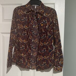 Cinch Multicolor Paisley Button Down Shirt